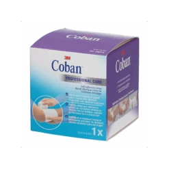 3M Coban Bande Cohésive Blanc 5cm X 2,3m
