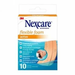 3M Nexcare Flexible Foam Bandages 6x10cm 10 Bandes Par Paquet