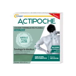 Actipoche Argile Multizones Coussin Thermique 12,5 X 27cm