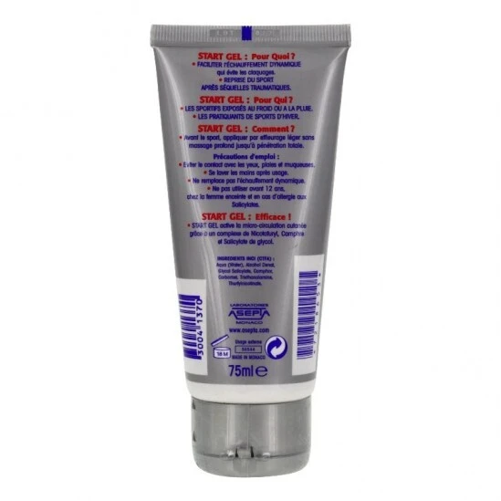Akiléïne Sport Crème Start Gel Chauffant Fort 75ml 4 Akiléïne Sport Crème Start Gel Chauffant Fort 75ml – Image 2