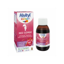 Alvityl Enfant Nez Gorge Goût Fraise 125ml