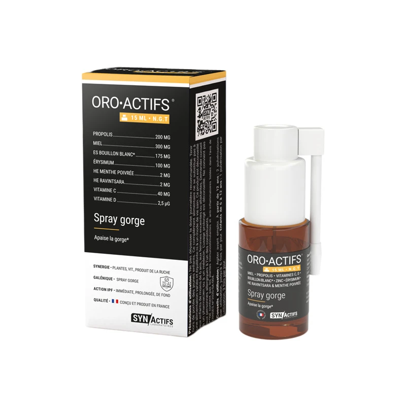Aragan Oroactifs Spray Gorge 15ml 3 Aragan Oroactifs Spray Gorge 15ml