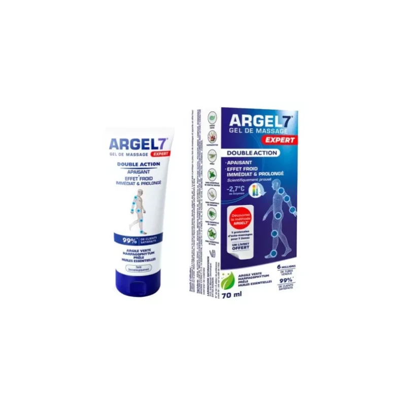 Argel7 Gel De Massage Expert Double Action 70 Ml 3 Argel7 Gel De Massage Expert Double Action 70 Ml