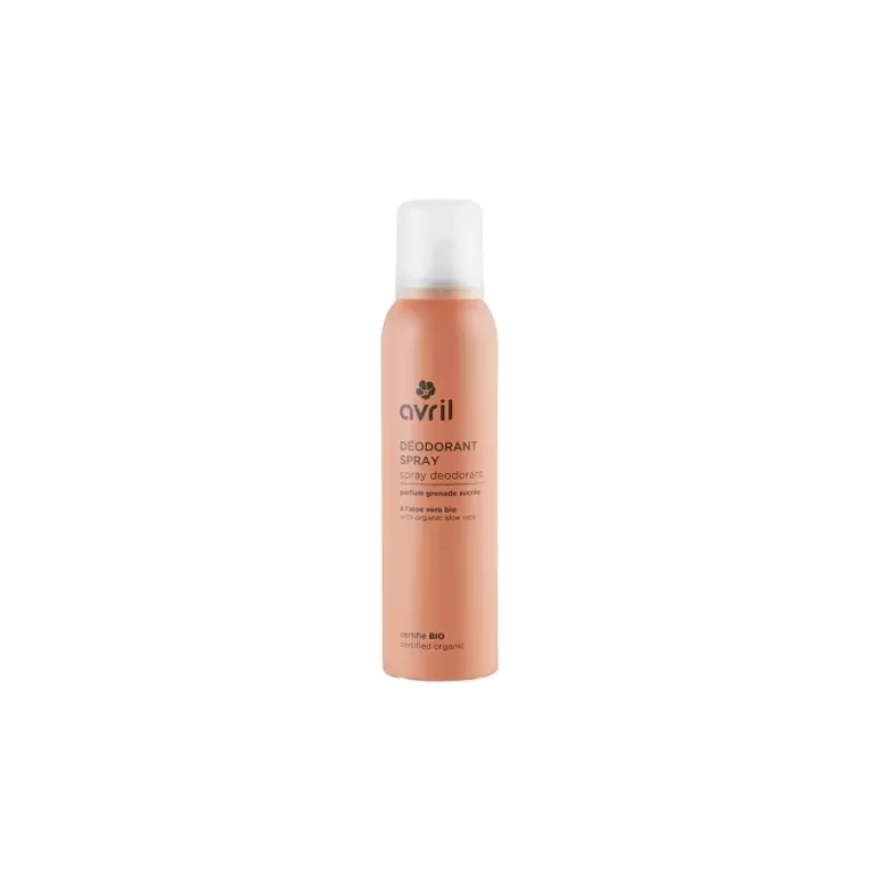 Avril Déodorant Spray Grenade Sucrée Bio 150 Ml 3 Avril Déodorant Spray Grenade Sucrée Bio 150 Ml