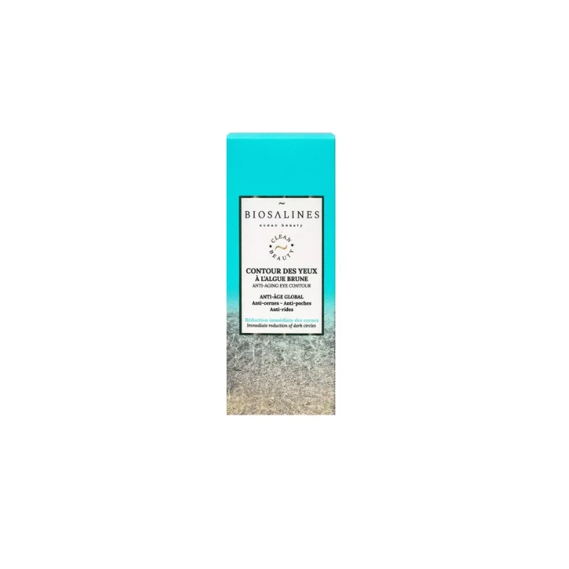 BIOSALINES Contour Des Yeux Anti-âge Algue Brune 15ml 3 BIOSALINES Contour Des Yeux Anti-âge Algue Brune 15ml