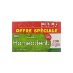 Boiron Homéodent Dentifrice Soin Gencives Sensibles Chlorophylle Lot De 2x75ml