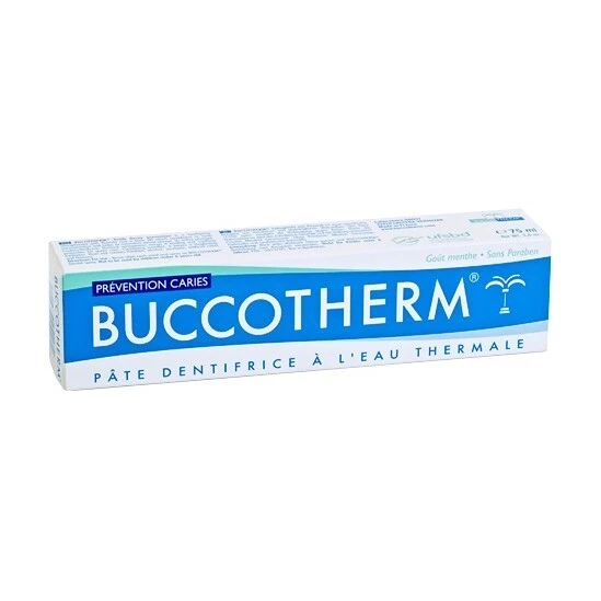 Buccotherm Pâte Dentifrice Prévention Caries 75ml 3 Buccotherm Pâte Dentifrice Prévention Caries 75ml