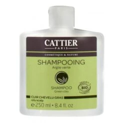 Cattier Shampooing Cuir Chevelu Gras Argile Verte 250 Ml