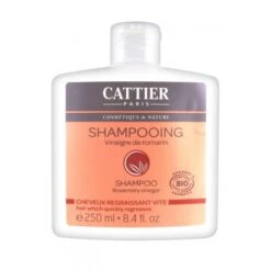 Cattier Shampooing Cheveux Regraissant Vite Vinaigre De Romarin 250 Ml