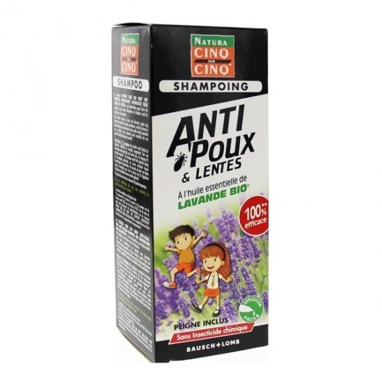 Cinq Sur Cinq Anti-poux & Lentes Shampoing 100ml 3 Cinq Sur Cinq Anti-poux & Lentes Shampoing 100ml