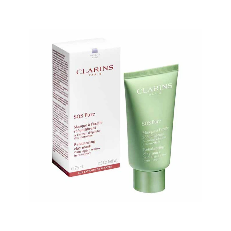 Clarins SOS Pure Masque à L'argile Rééquilibrant 75ml 3 Clarins SOS Pure Masque à L'argile Rééquilibrant 75ml