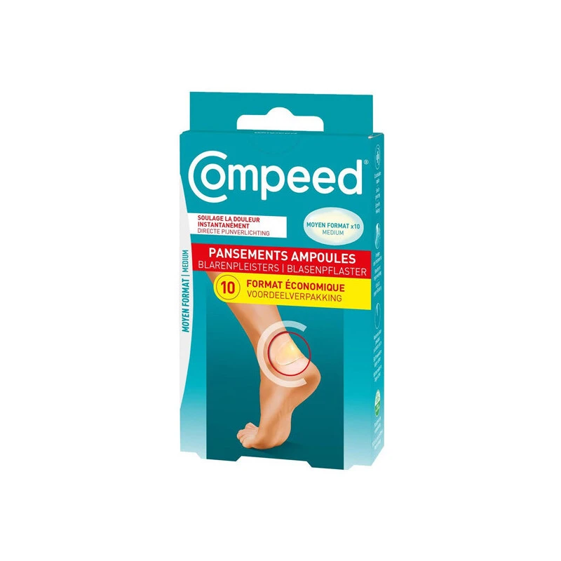 Compeed Pansement Ampoule Moyen Format Boîte De 10 3 Compeed Pansement Ampoule Moyen Format Boîte De 10