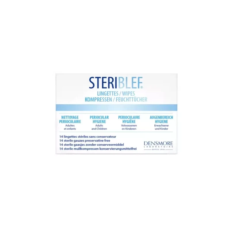 Densmore Steriblef Lingettes Stériles 14 Lingettes 3 Densmore Steriblef Lingettes Stériles 14 Lingettes