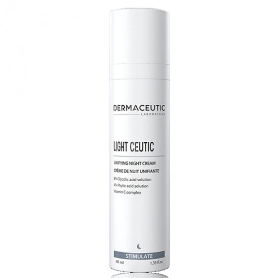Dermaceutic Ligth Ceutic Crème De Nuit Unifiante 40ml 3 Dermaceutic Ligth Ceutic Crème De Nuit Unifiante 40ml