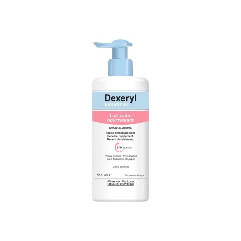 Dexeryl Essentiel Lait Riche Nourrissant 500ml 3 Dexeryl Essentiel Lait Riche Nourrissant 500ml