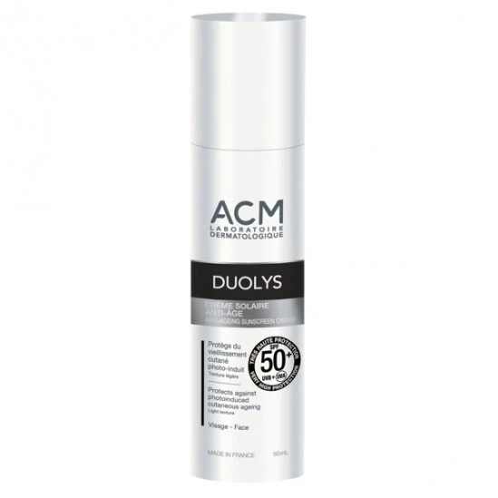Acm Duolys Solaire Spf 50+ Crème Solaire Anti-âge 3 Acm Duolys Solaire Spf 50+ Crème Solaire Anti-âge