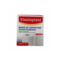 ELASTOPLAST Bande Cohésive 7 Cm X 3 M Blanc