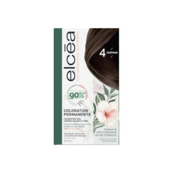 Elcéa Coloration Experte Permanente Kit Châtain 4