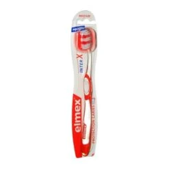 Elmex Brosse à Dents Protection Caries Brins Medium Et Tête Standard