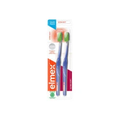 Elmex Ultra Soft Brosse à Dents Protection Caries Lot De 2