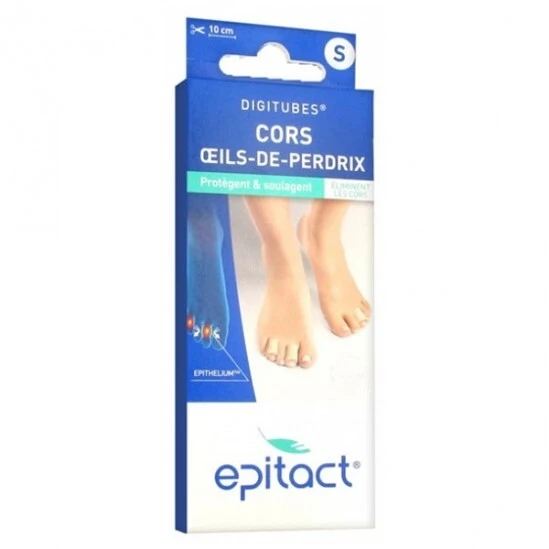 Epitact Digitubes Cors Oeils-de-perdrix Taille S X1 3 Epitact Digitubes Cors Oeils-de-perdrix Taille S X1