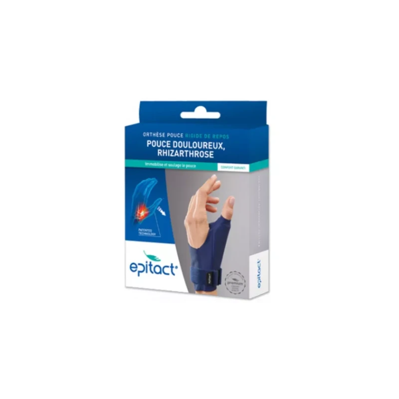 EPITACT Orthèse De Pouce Nuit Taille S Main Droite Thermoformable, Rigide - Rhizarthrose 3 EPITACT Orthèse De Pouce Nuit Taille S Main Droite Thermoformable, Rigide - Rhizarthrose