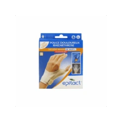 Epitact Orthèse Rigide De Nuit Pouce Douloureux Main Gauche - Taille : L
