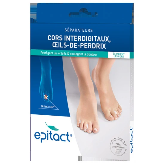 Epitact Séparateurs Cors Interdigitaux Taille L X4 3 Epitact Séparateurs Cors Interdigitaux Taille L X4