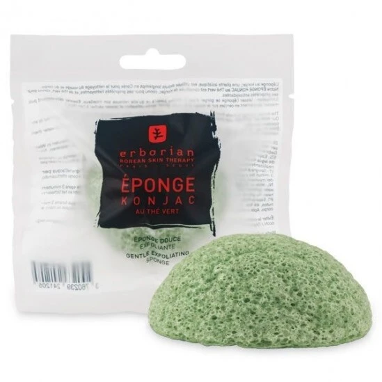 Erborian Detox Eponge Konjac Thé Vert 3 Erborian Detox Eponge Konjac Thé Vert