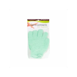 ESTIPHARM 2 Gants Exfoliants 100% Polyamide Blanc Rose Vert Violet Bleu