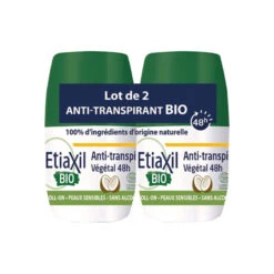 Etiaxil Bio Déodorant Anti-transpirant Végétal 48h Coco Lot De 2x50ml