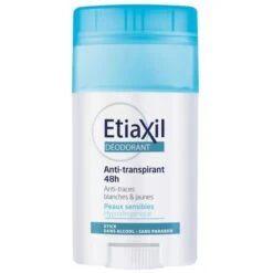 Etiaxil Déodorant Anti-transpirant 48H Peaux Sensibles Stick 40ml
