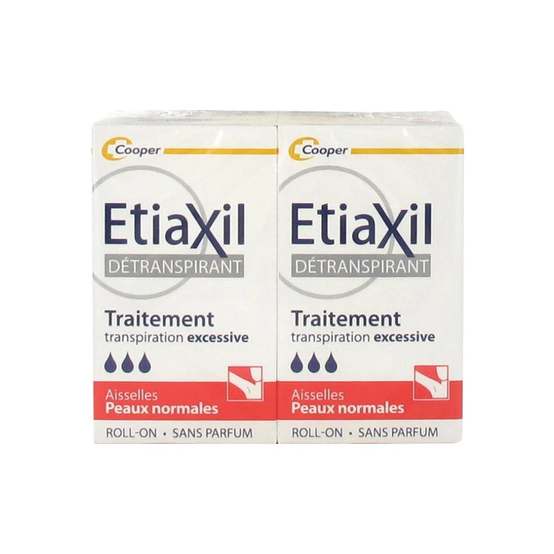 Etiaxil Détranspirant Traitement Transpiration Excessive Lot De 2x15ml 3 Etiaxil Détranspirant Traitement Transpiration Excessive Lot De 2x15ml