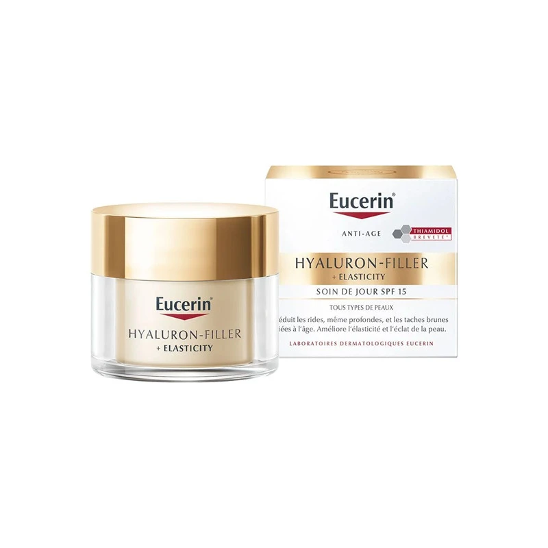 Eucerin Hyaluron-Filler + Elasticity Soin De Jour SPF15 - 50ml 3 Eucerin Hyaluron-Filler + Elasticity Soin De Jour SPF15 - 50ml