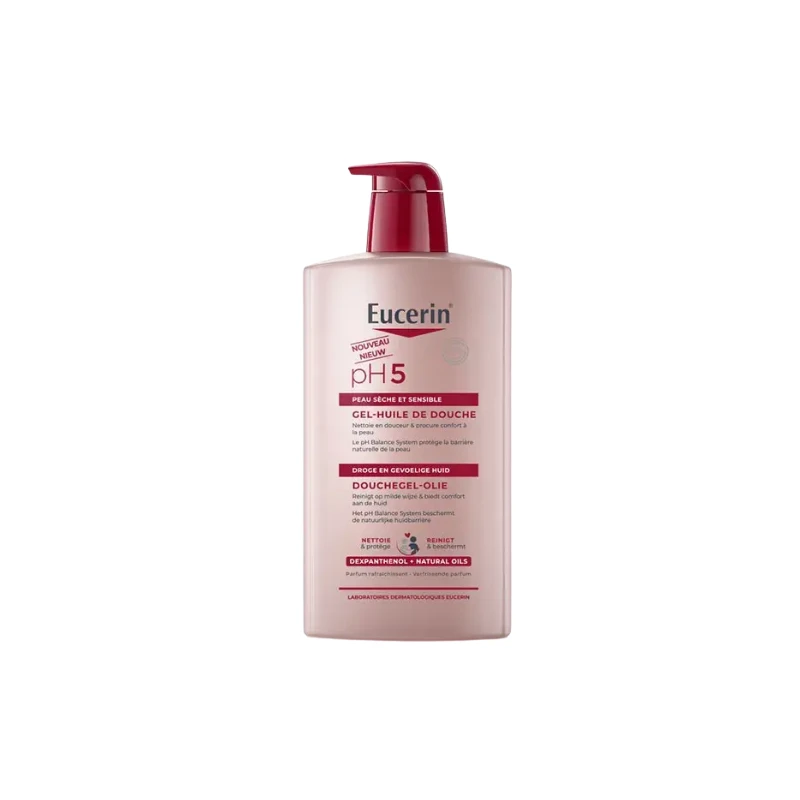 Eucerin PH5 Gel-Huile De Douche 1L 3 Eucerin PH5 Gel-Huile De Douche 1L