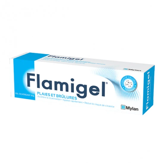 Flamigel Gel Cicatrisant Plaies Et Brûlures 50gr 3 Flamigel Gel Cicatrisant Plaies Et Brûlures 50gr