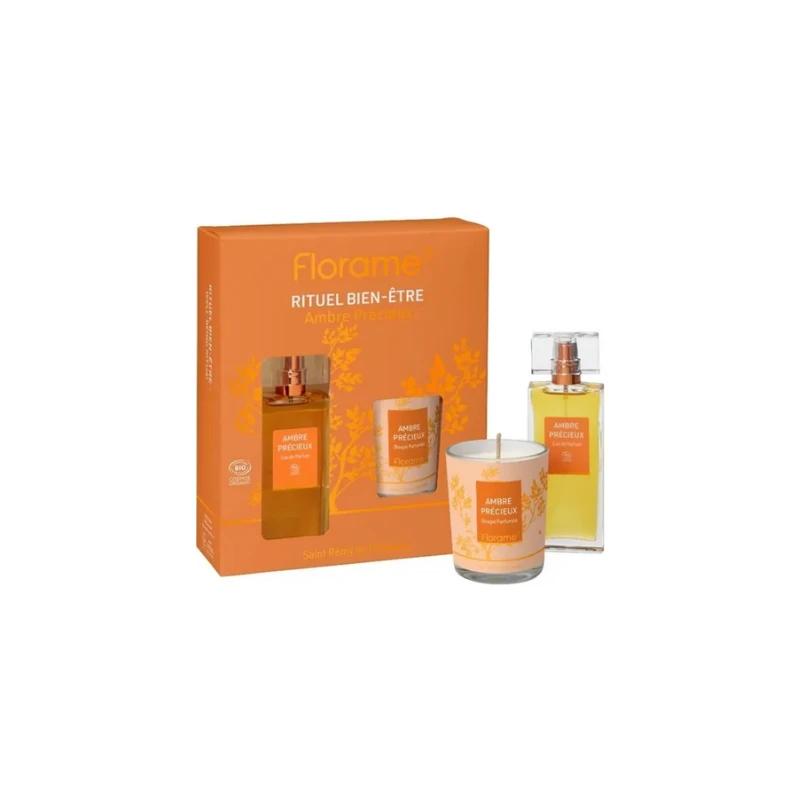 Florame Coffret-Cadeau "Ambre Précieux" 3 Florame Coffret-Cadeau "Ambre Précieux"