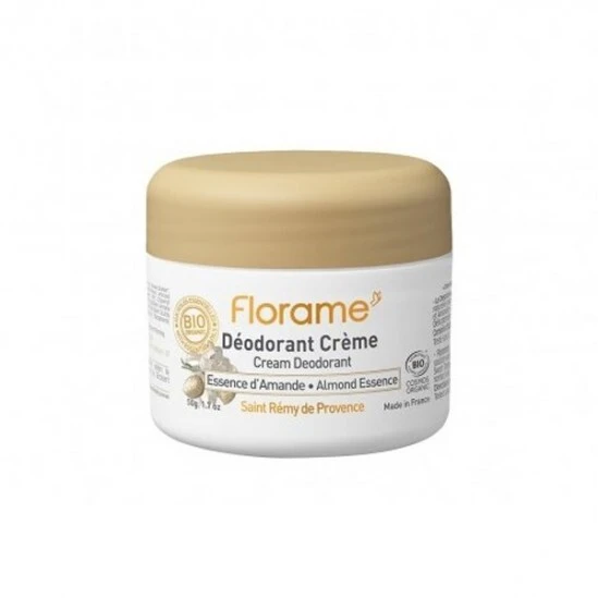 Florame Déodorant Crème Essence D'amande 50g 3 Florame Déodorant Crème Essence D'amande 50g