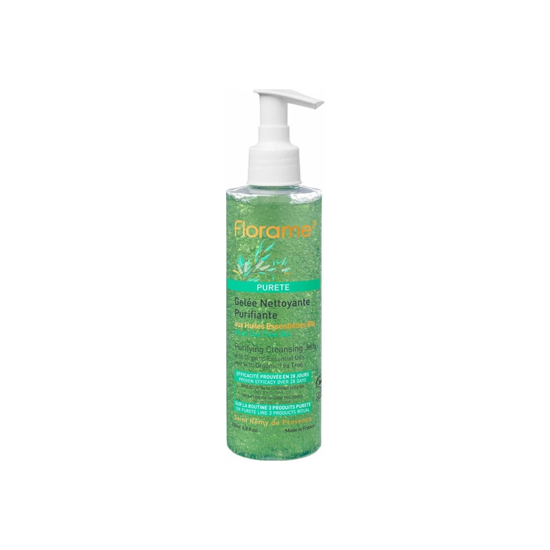 Florame Gelée Nettoyante Purifiante 200ml 3 Florame Gelée Nettoyante Purifiante 200ml
