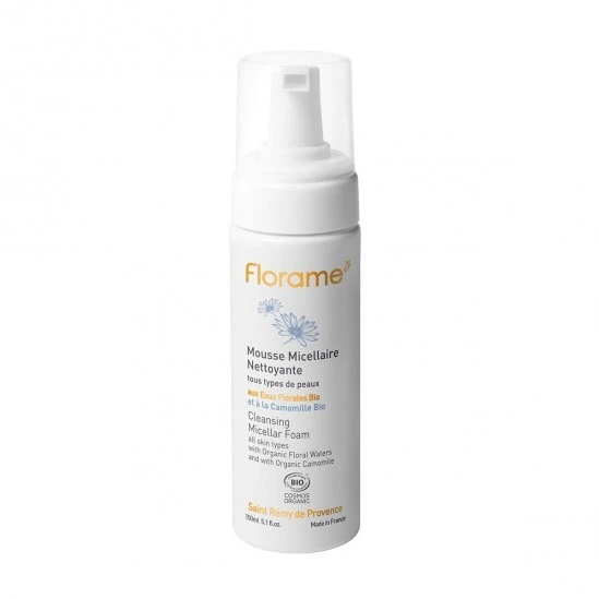 Florame Mousse Micellaire Nettoyante 150ml 3 Florame Mousse Micellaire Nettoyante 150ml