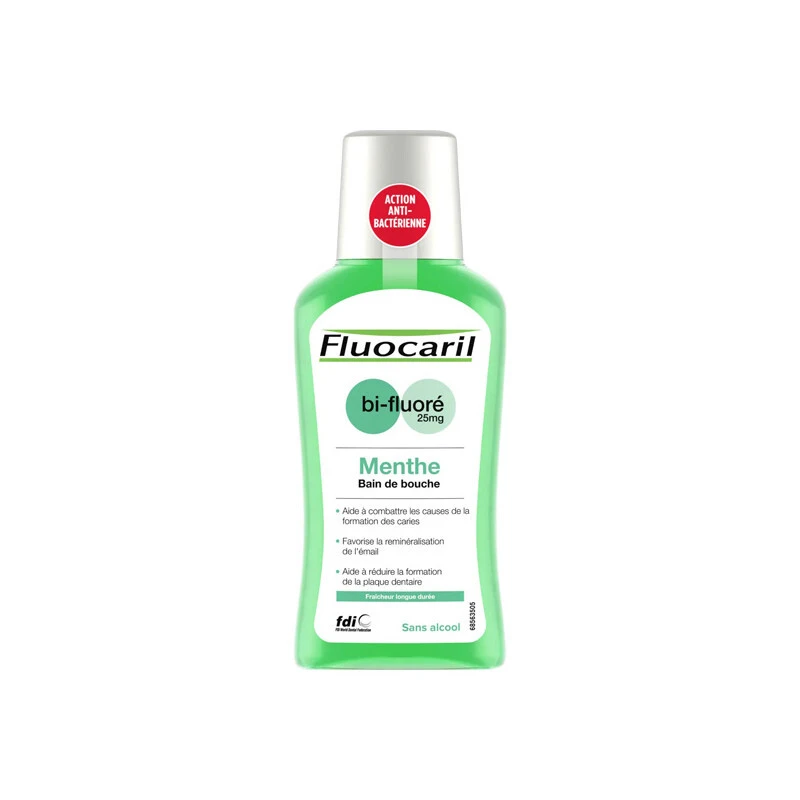 Fluocaril Bain De Bouche Menthe Bi-fluoré 25mg 300ml 3 Fluocaril Bain De Bouche Menthe Bi-fluoré 25mg 300ml