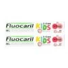 Fluocaril Dentifrice Kids Gel Fraise Bi-fluoré 2x50ml -PARASANTÉ Boutique fluocaril dentifrice kids gel fraise bi fluore 2x50ml