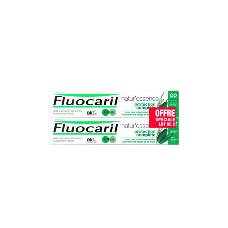 Fluocaril Dentifrice Protection Complète Bi-Fluoré Lot De 2 X 75 Ml 3 Fluocaril Dentifrice Protection Complète Bi-Fluoré Lot De 2 X 75 Ml