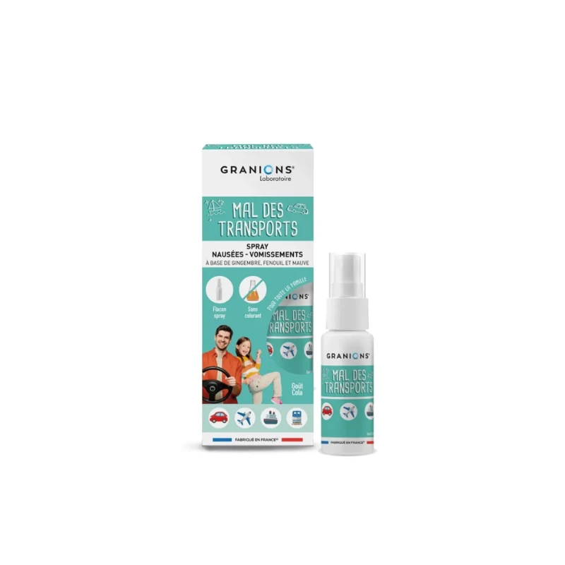 Granions Kid Spray Mal Des Transports Goût Cola - 20ml 3 Granions Kid Spray Mal Des Transports Goût Cola - 20ml