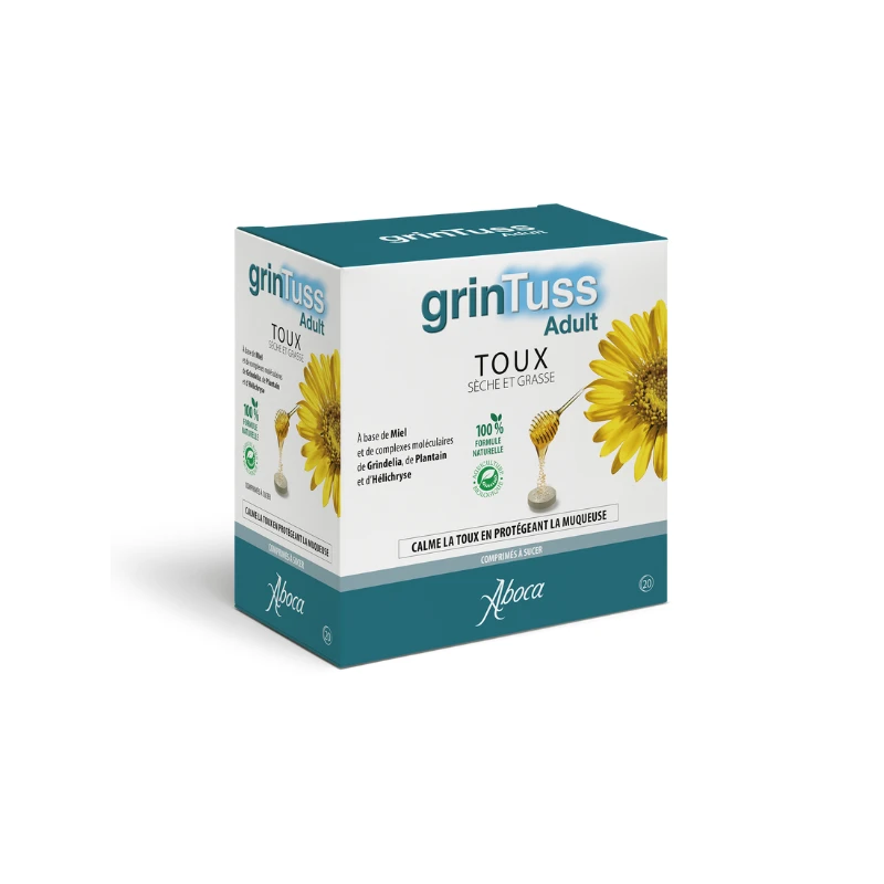 Aboca Grintuss Adult 20 Comprimés 3 Aboca Grintuss Adult 20 Comprimés
