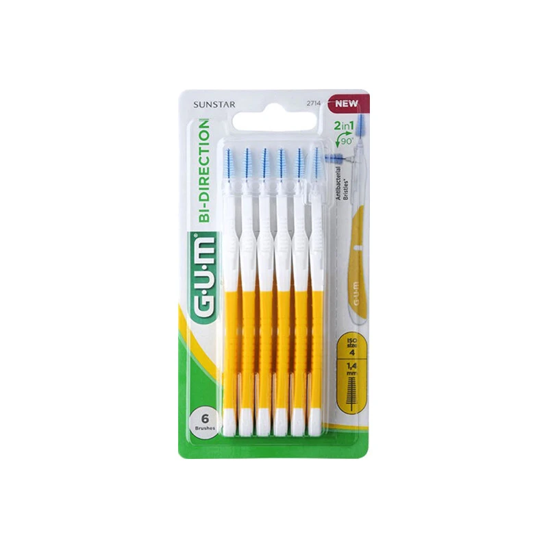 Gum Bi-direction 6 Brossettes 2714 - 1.4mm 3 Gum Bi-direction 6 Brossettes 2714 - 1.4mm