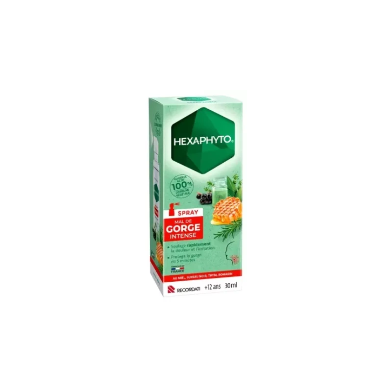 Hexaphyto Spray Mal De Gorge Intense 30 Ml 3 Hexaphyto Spray Mal De Gorge Intense 30 Ml