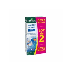Humer Hygiène Du Nez Eau De Mer Isotonique Adultes 2x150ml