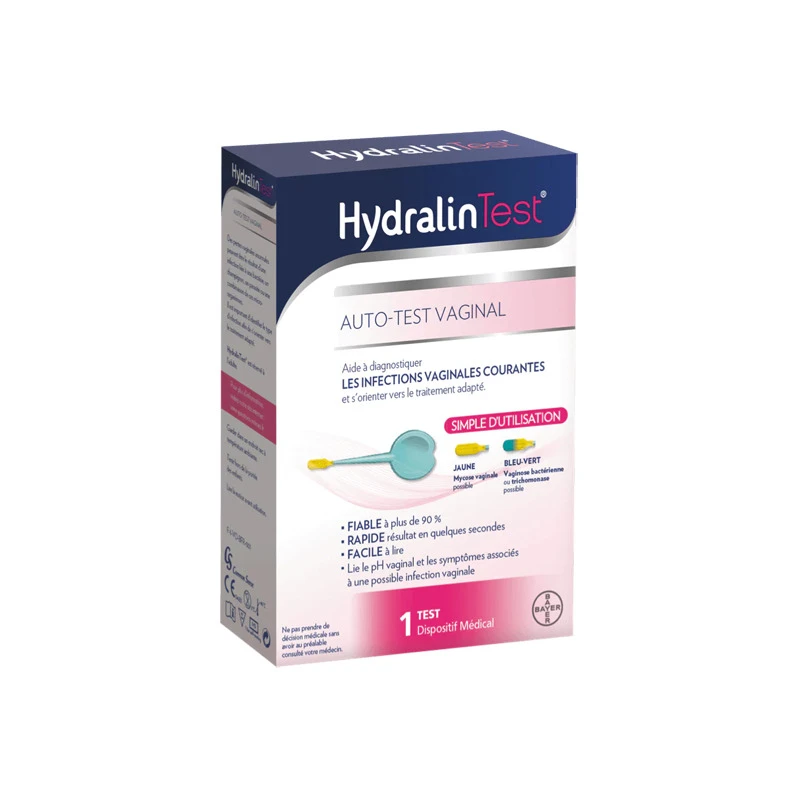 Hydralin Test Auto-diagnostic Vaginal 1 Test 3 Hydralin Test Auto-diagnostic Vaginal 1 Test