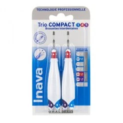 Inava Trio Compact 6 Brossettes Interdéntaires 1-4-5